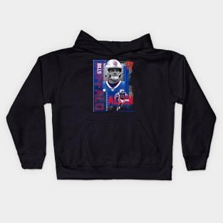 Josh Allen 17 Kids Hoodie